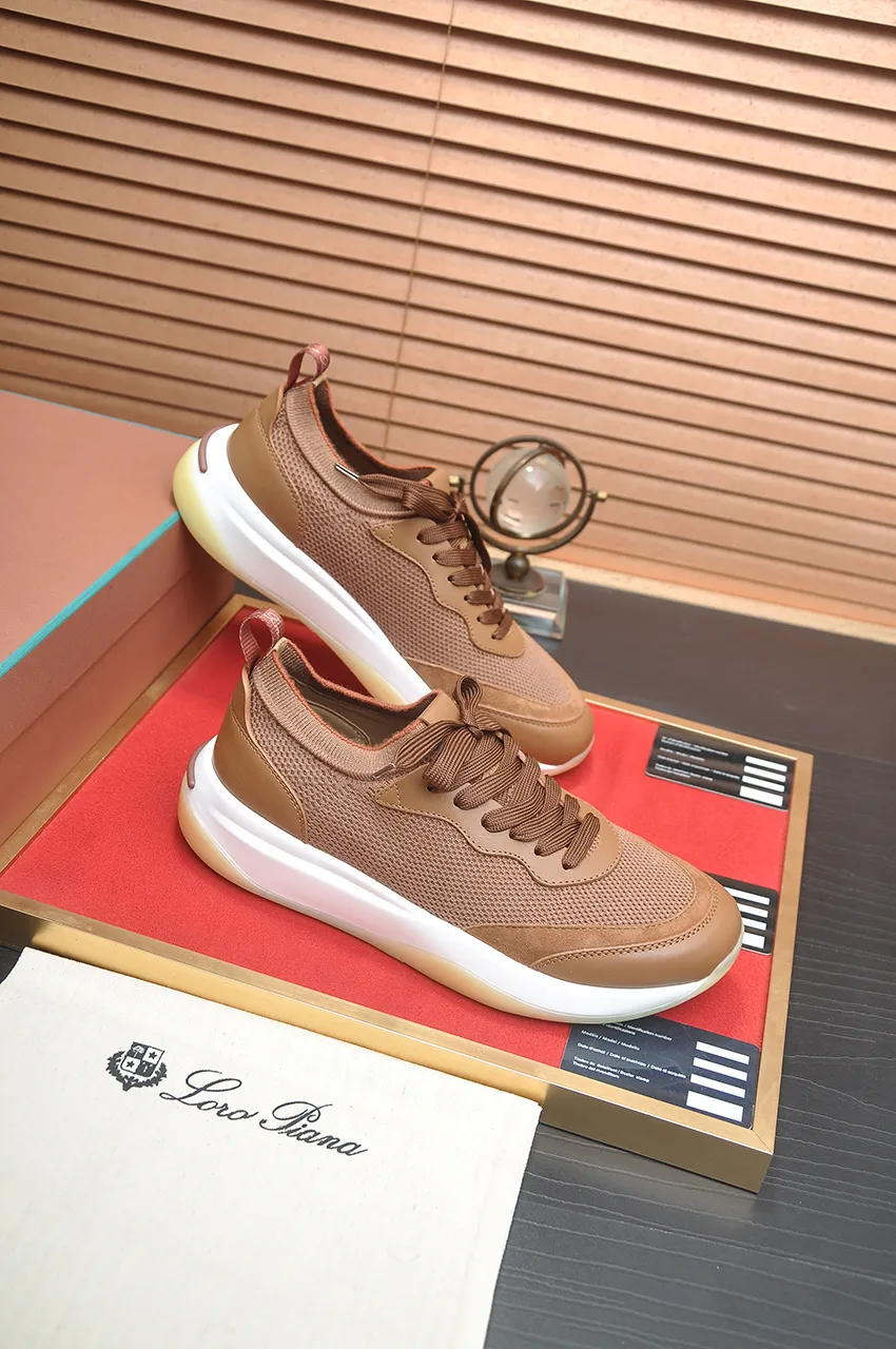 Men's men's shoes 💰640💶[𝐥𝐨𝐫𝐨 𝐏𝐢𝐚𝐧𝐚] lp classic loafers, an Italian treasure brand, the only brand that can match Hermès! Only after wearing it do we realize that we cannot let down our feet. The upper is imported cashmere, the lining of water-dyed cowhide ➕ the cowhide feet, the official original glass rubber outsole, and the pendant. Exclusive original packaging (tag ➕ brand paper ➕ outer box ➕ hand bag) code number: 38-46